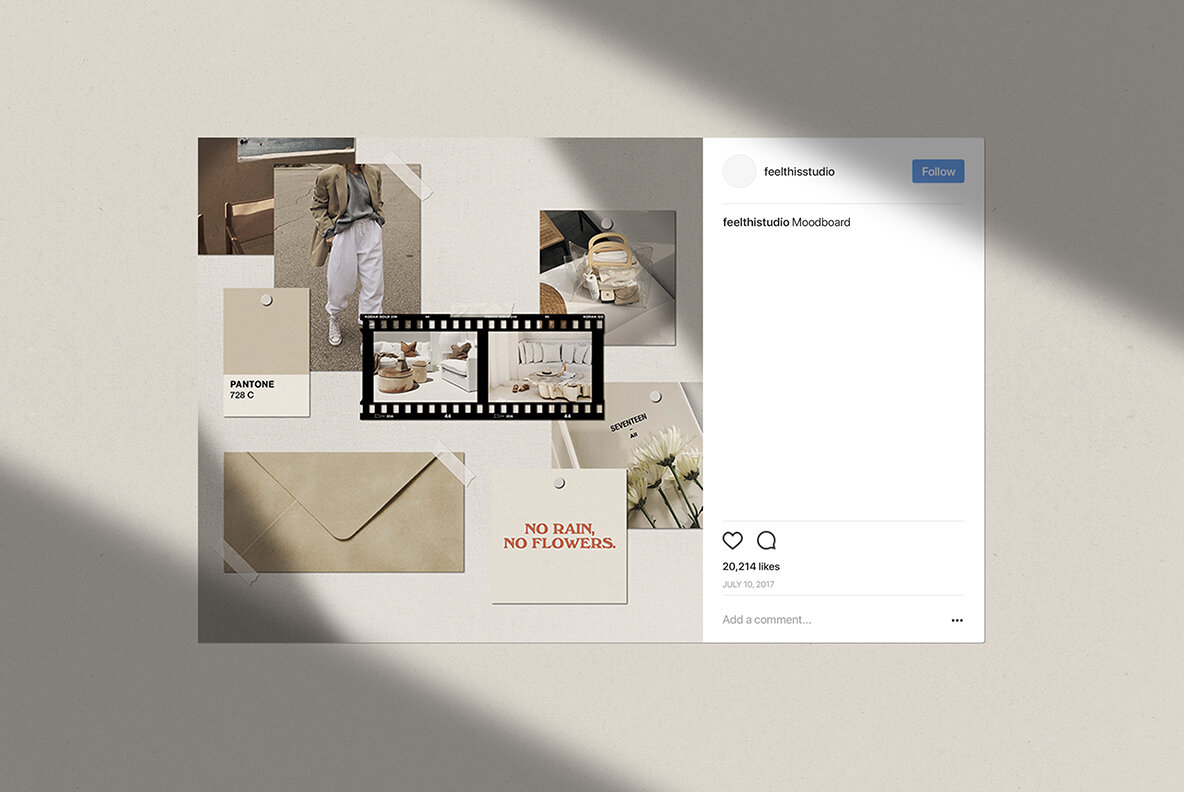 Realistic Mood Board Mockups lV 9