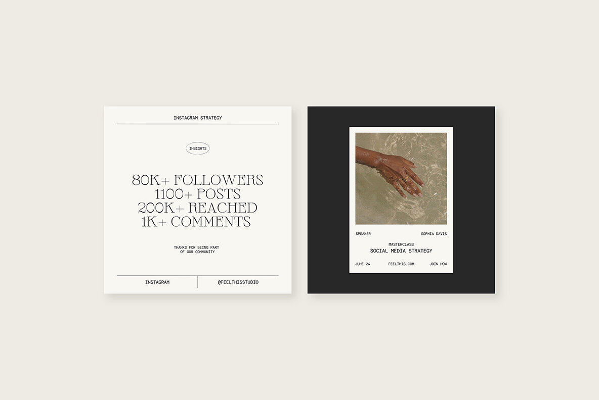 Heaven Instagram Social Media Pack Canva PS 9