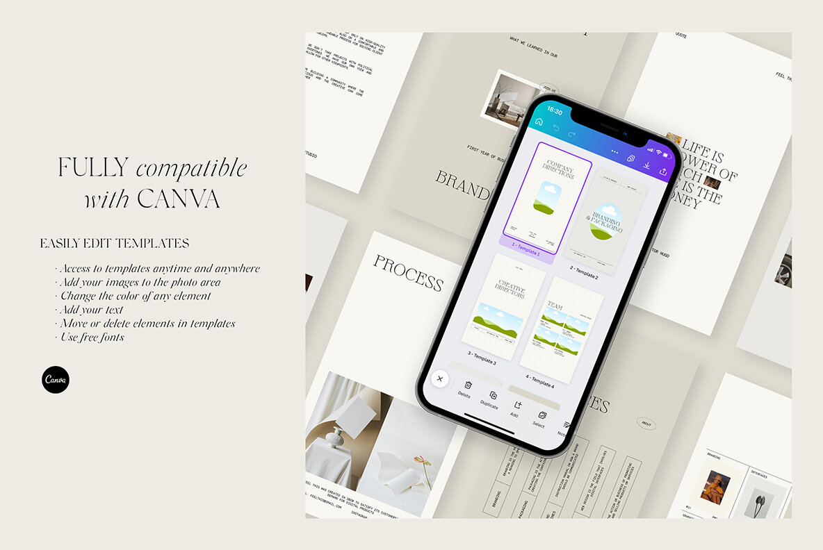 Heaven Instagram Social Media Pack Canva PS 18