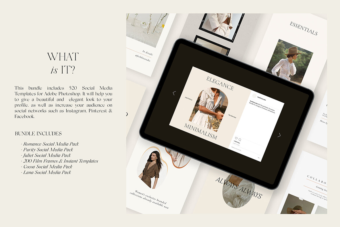 520 Bundle Social Media Templates PS 14