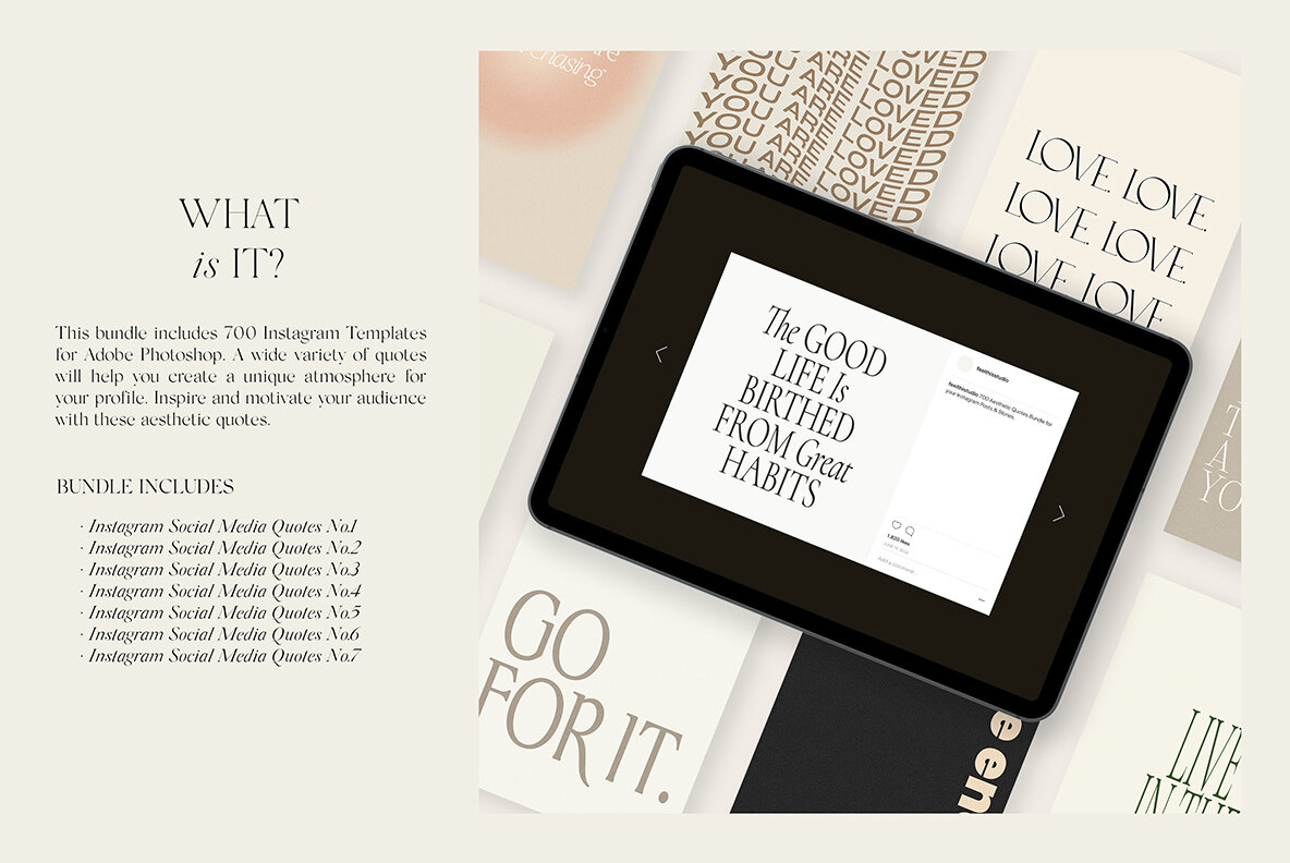 700 Bundle Instagram Quotes PS 11