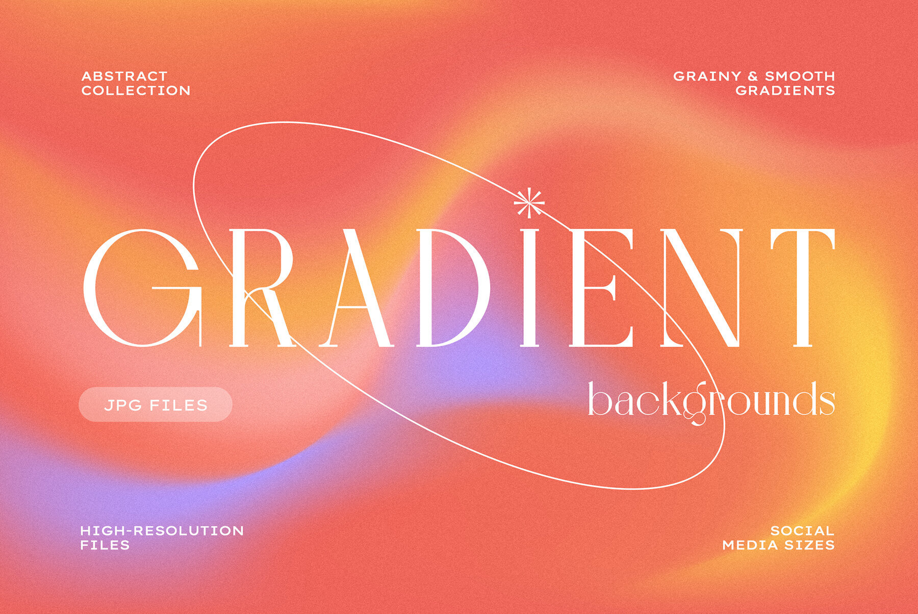 Grainy and Smooth Gradient Textures Pack 1