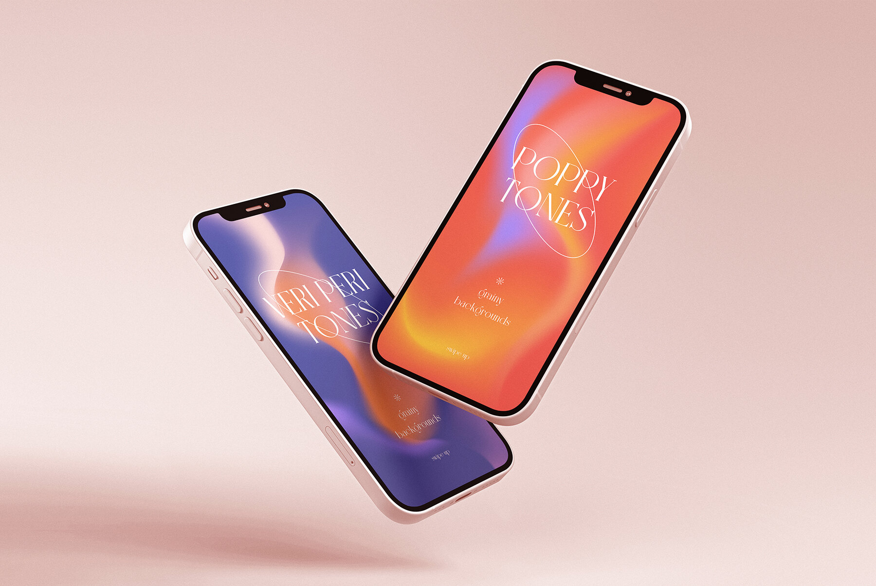 Grainy and Smooth Gradient Textures Pack 4