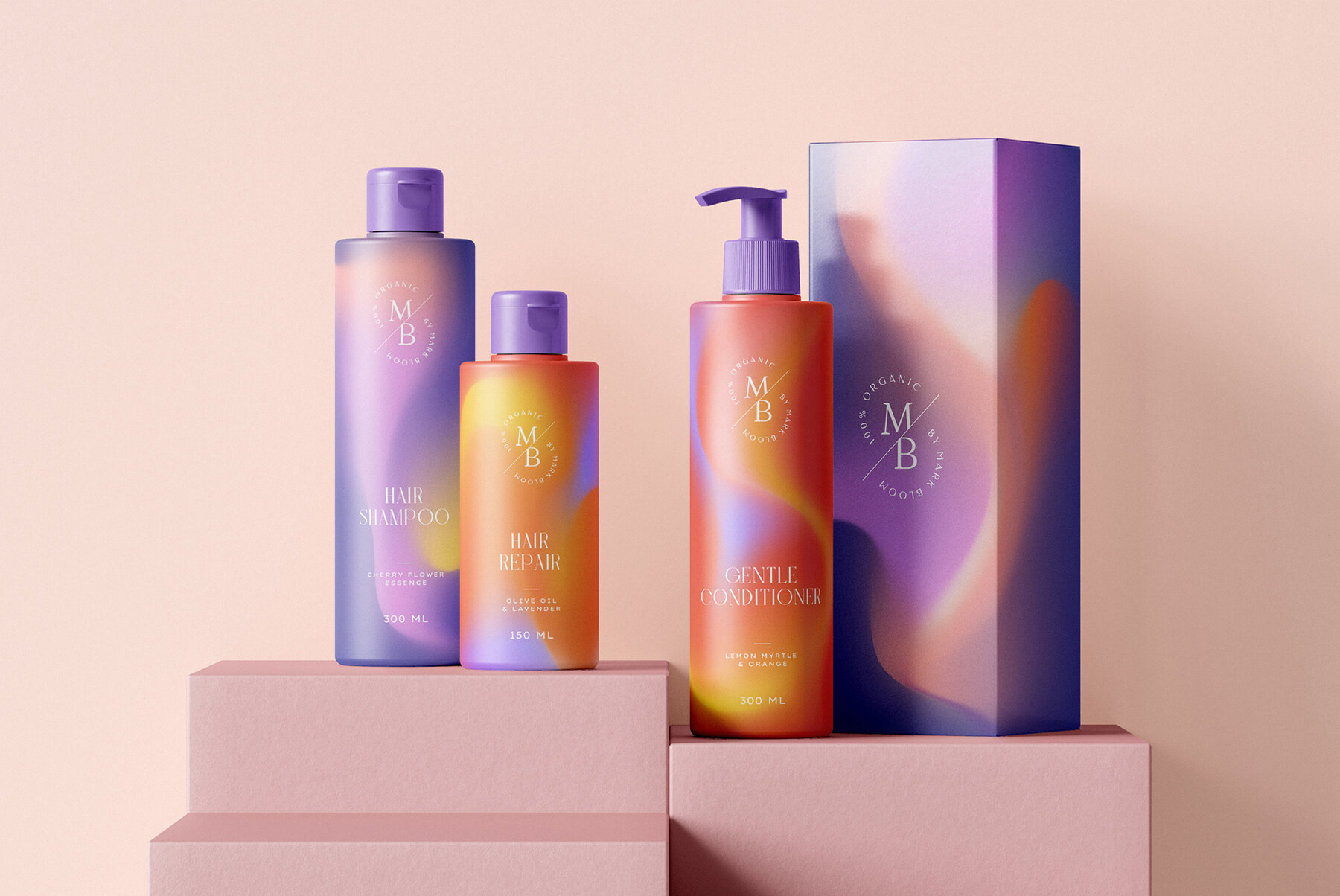 Grainy and Smooth Gradient Textures Pack 6