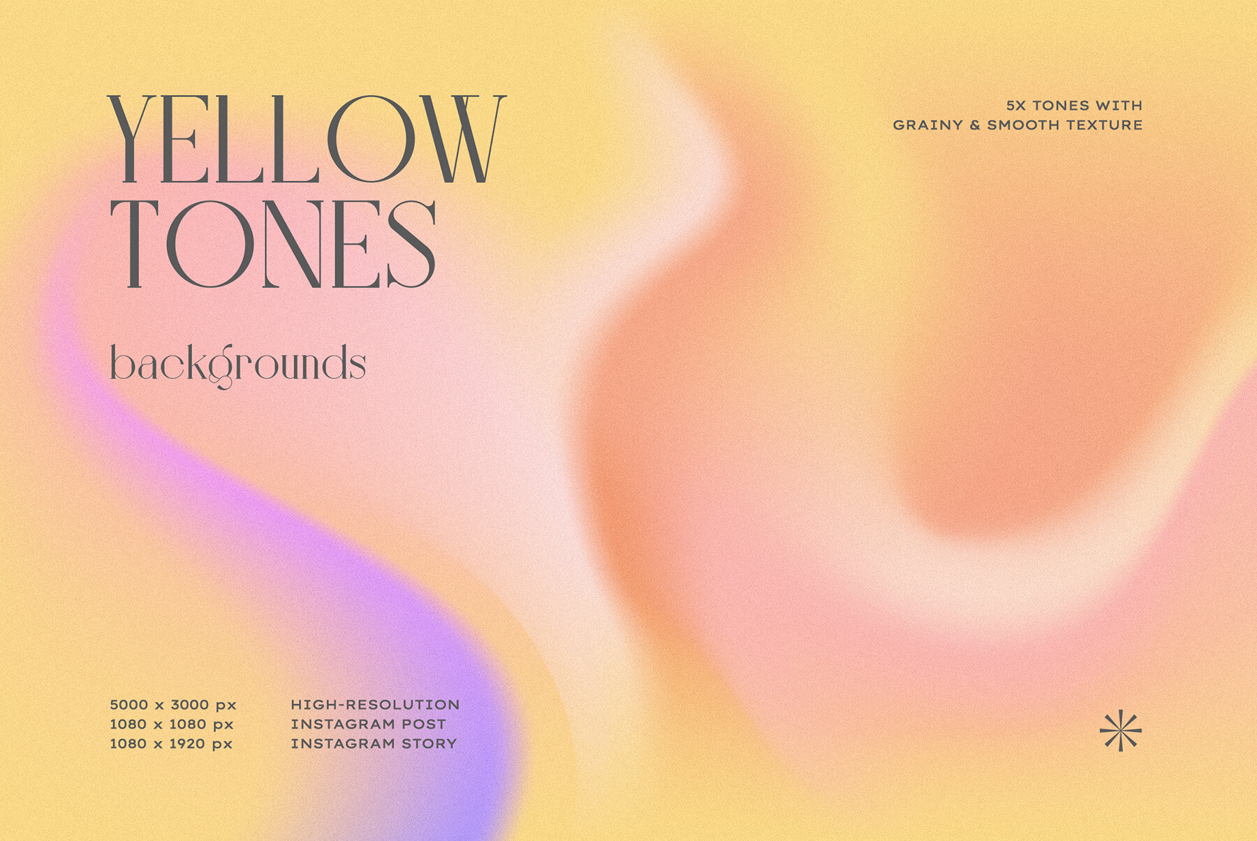 Grainy and Smooth Gradient Textures Pack 10