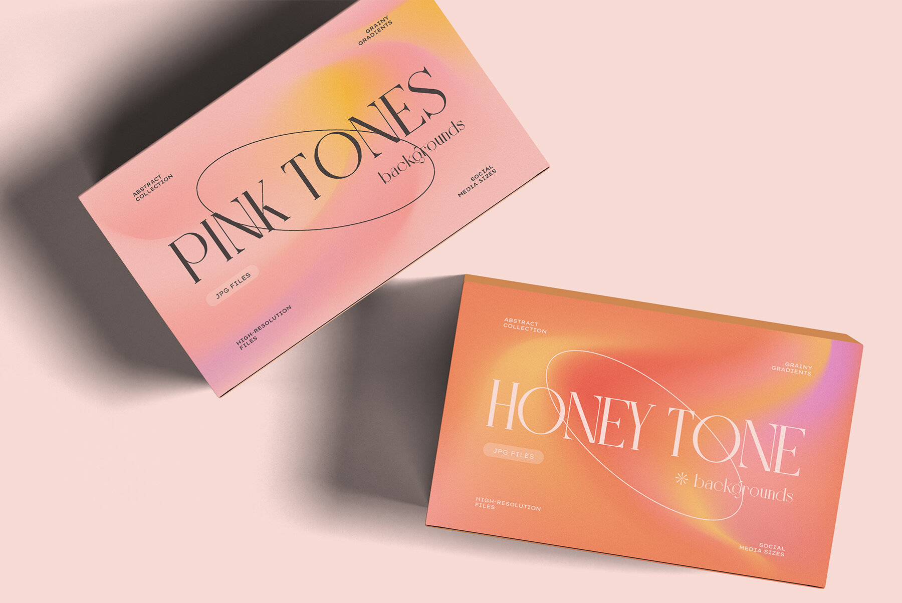 Grainy and Smooth Gradient Textures Pack 15