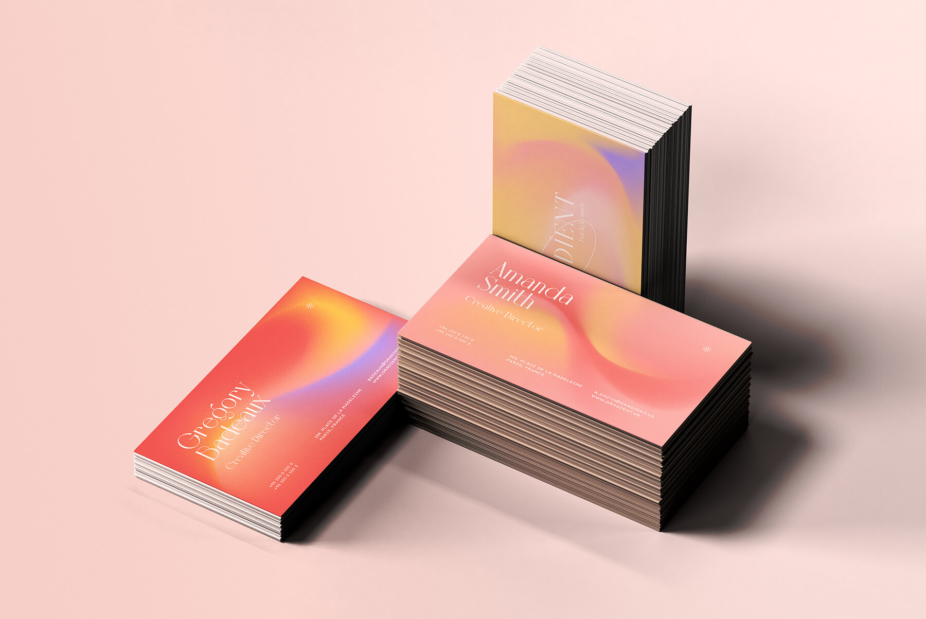 Grainy and Smooth Gradient Textures Pack 17