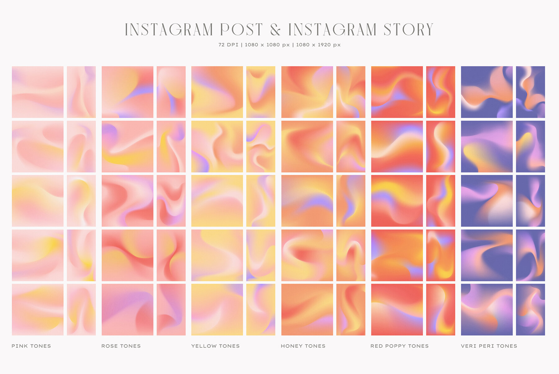 Grainy and Smooth Gradient Textures Pack 19