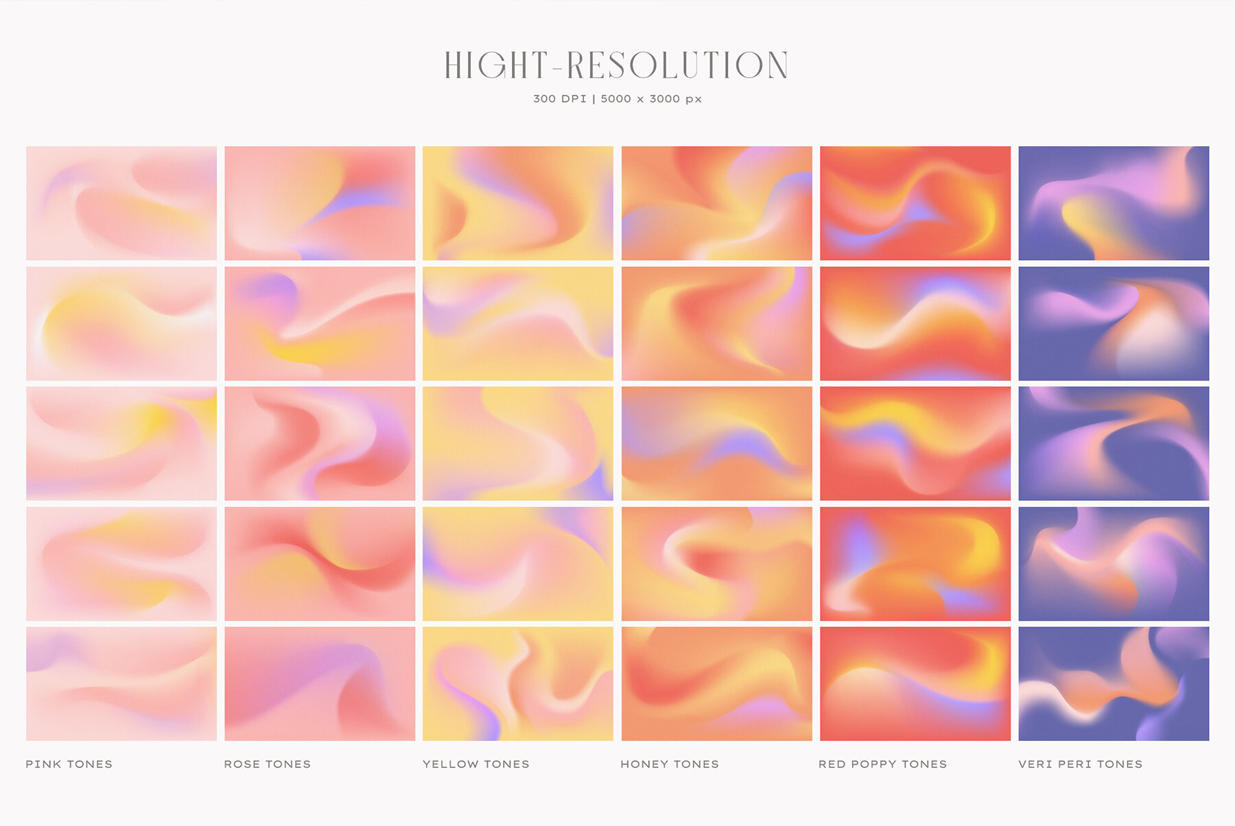 Grainy and Smooth Gradient Textures Pack 20