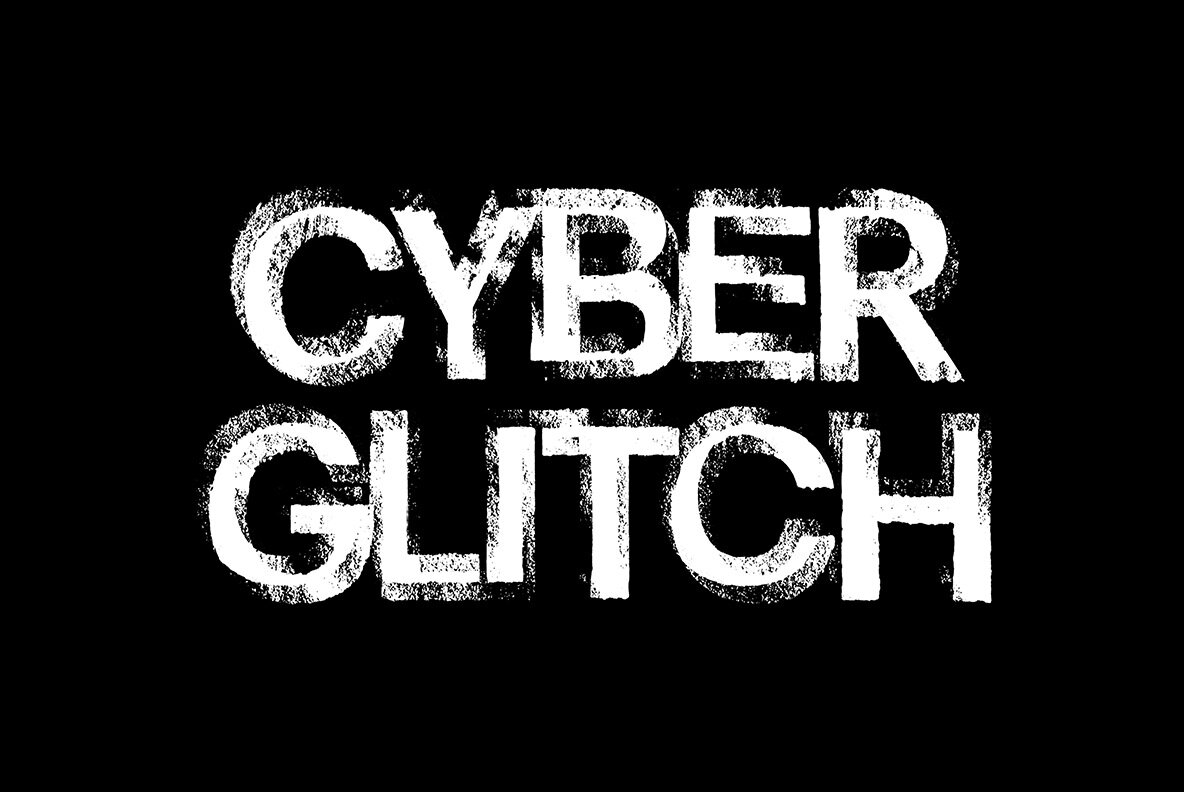 Displaced Distortion Text Effects 8