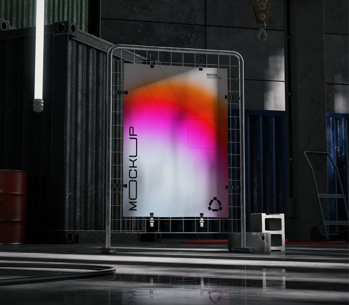 Industrial Mockups Vol  1 4