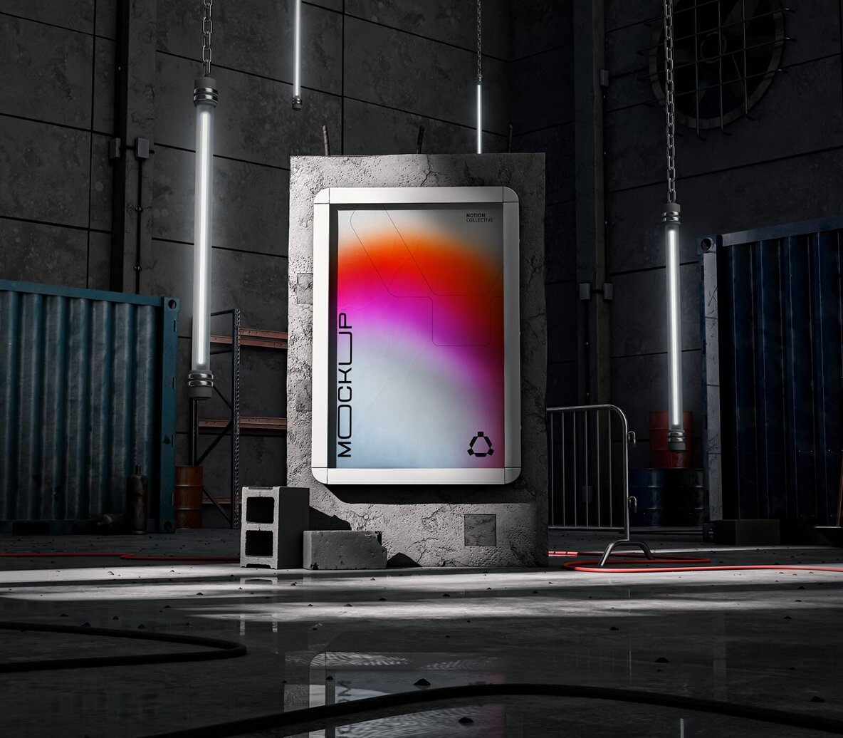 Industrial Mockups Vol  1 5