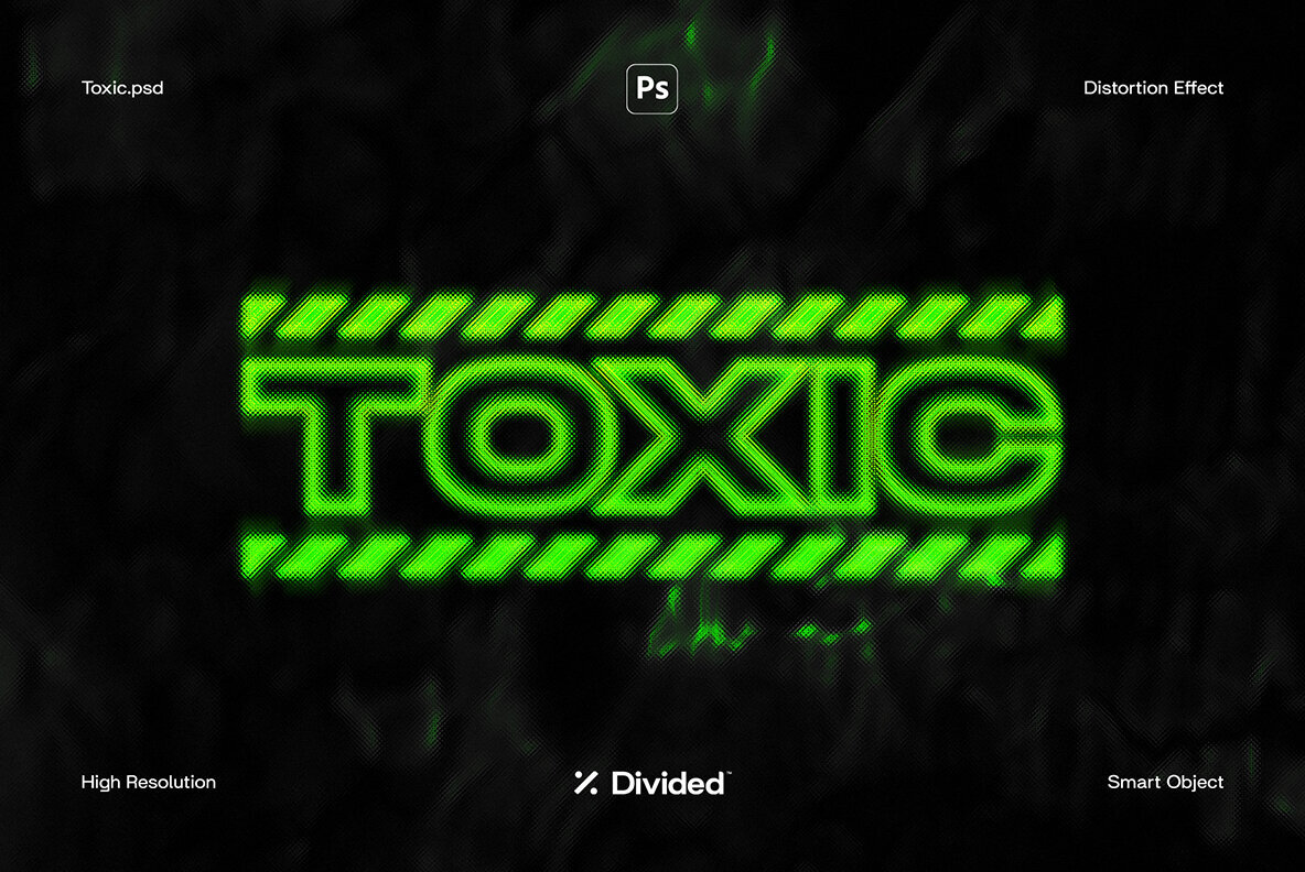 Toxic Text Effect 1