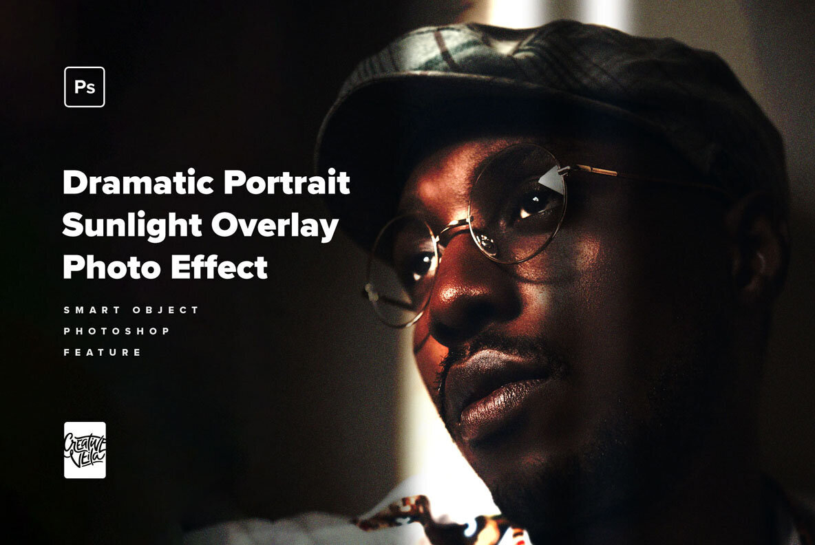 Dramatic Portrait Sunlight Overlay Photo Effect 3