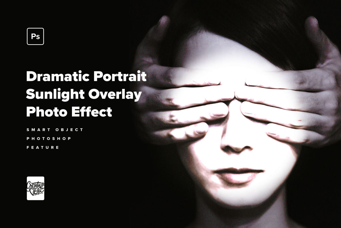 Dramatic Portrait Sunlight Overlay Photo Effect 7