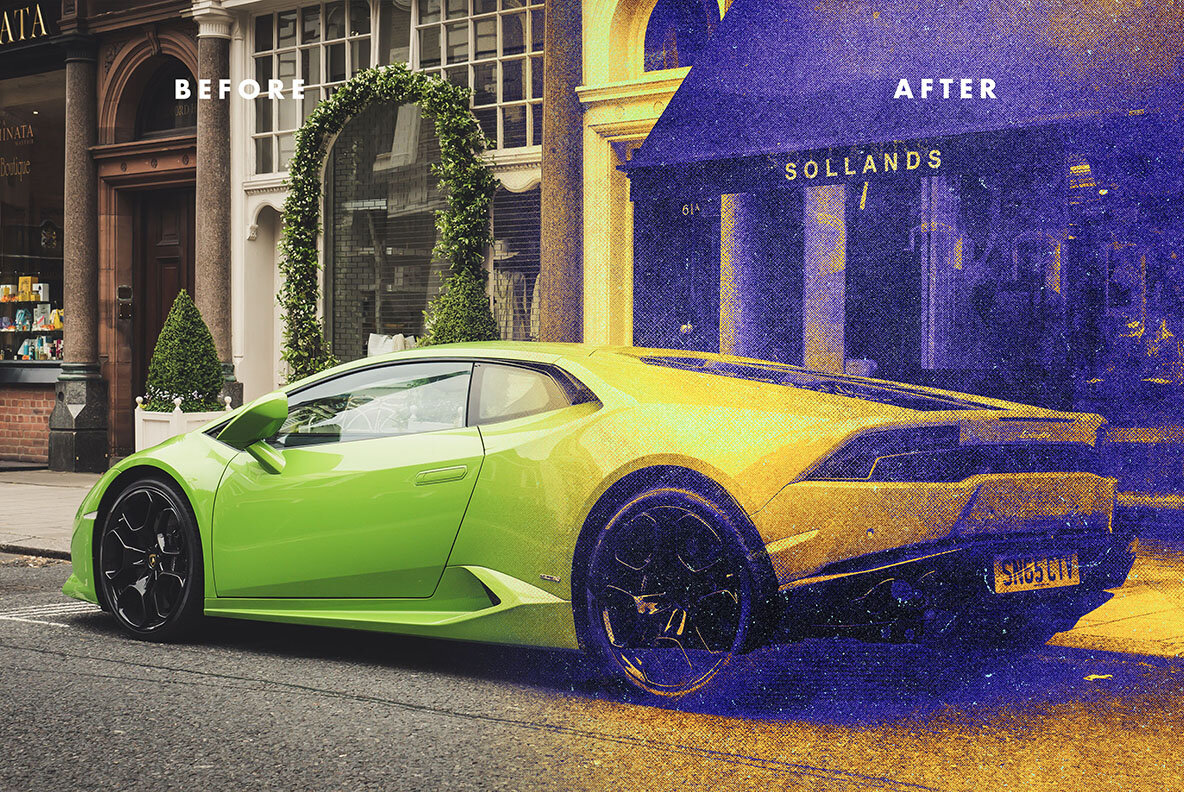 Grainy Fabric Photo Effect 7