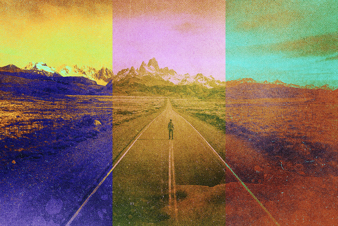 Grainy Fabric Photo Effect 8