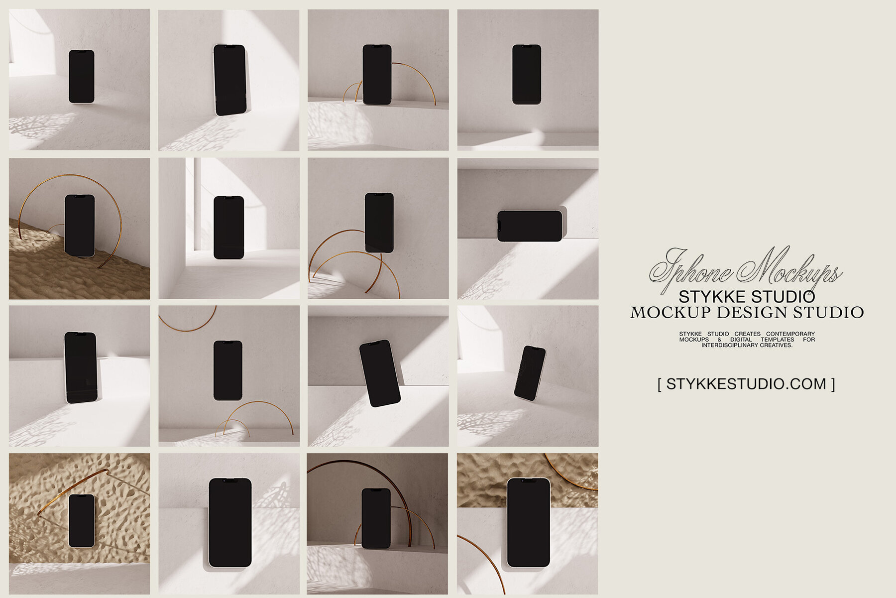 Desert iPhone Mockup 3