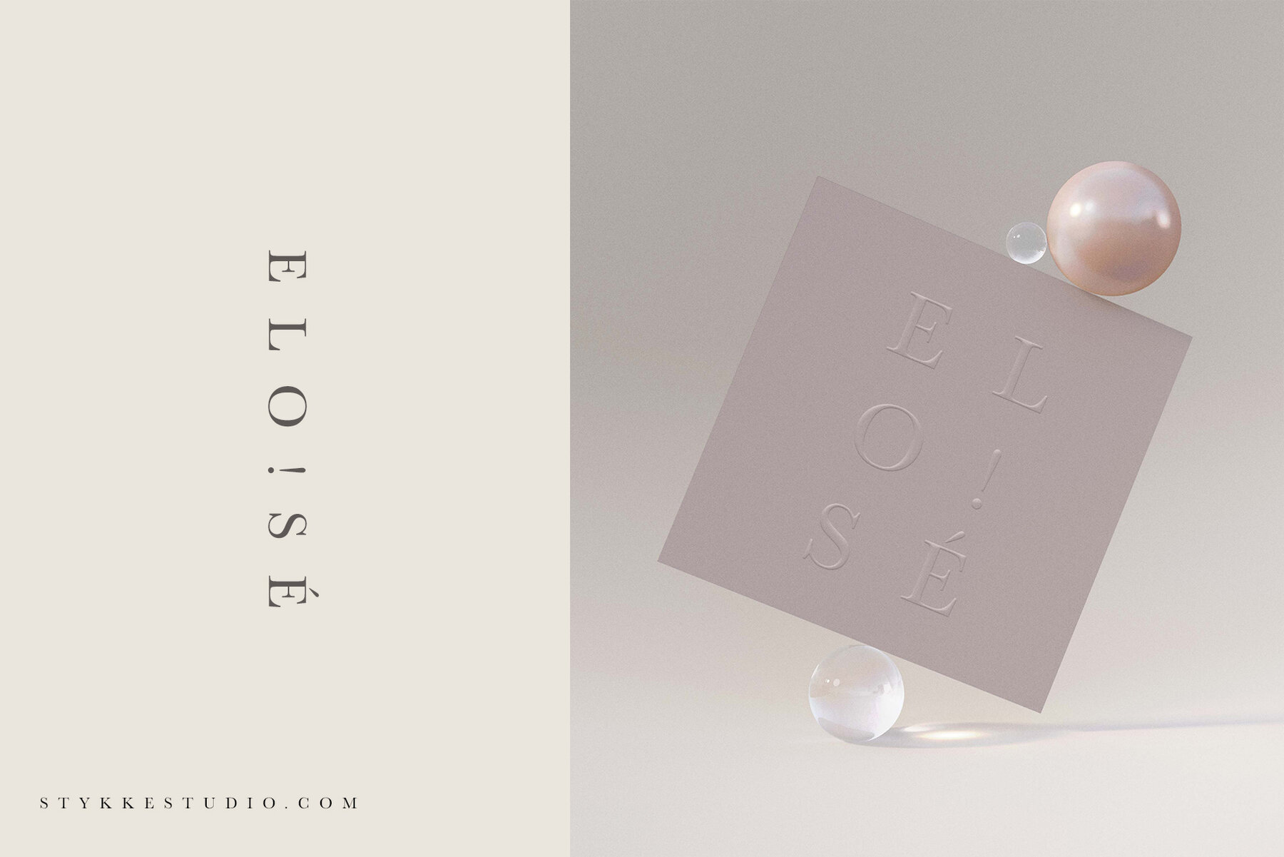 ELO S     Square Business Card Mockup 11
