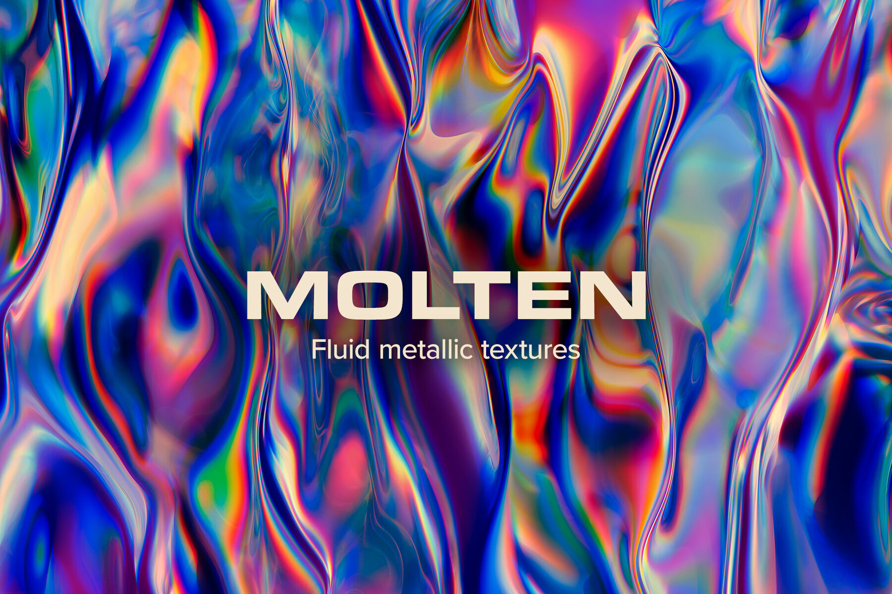 Molten     Fluid Metallic Textures 1