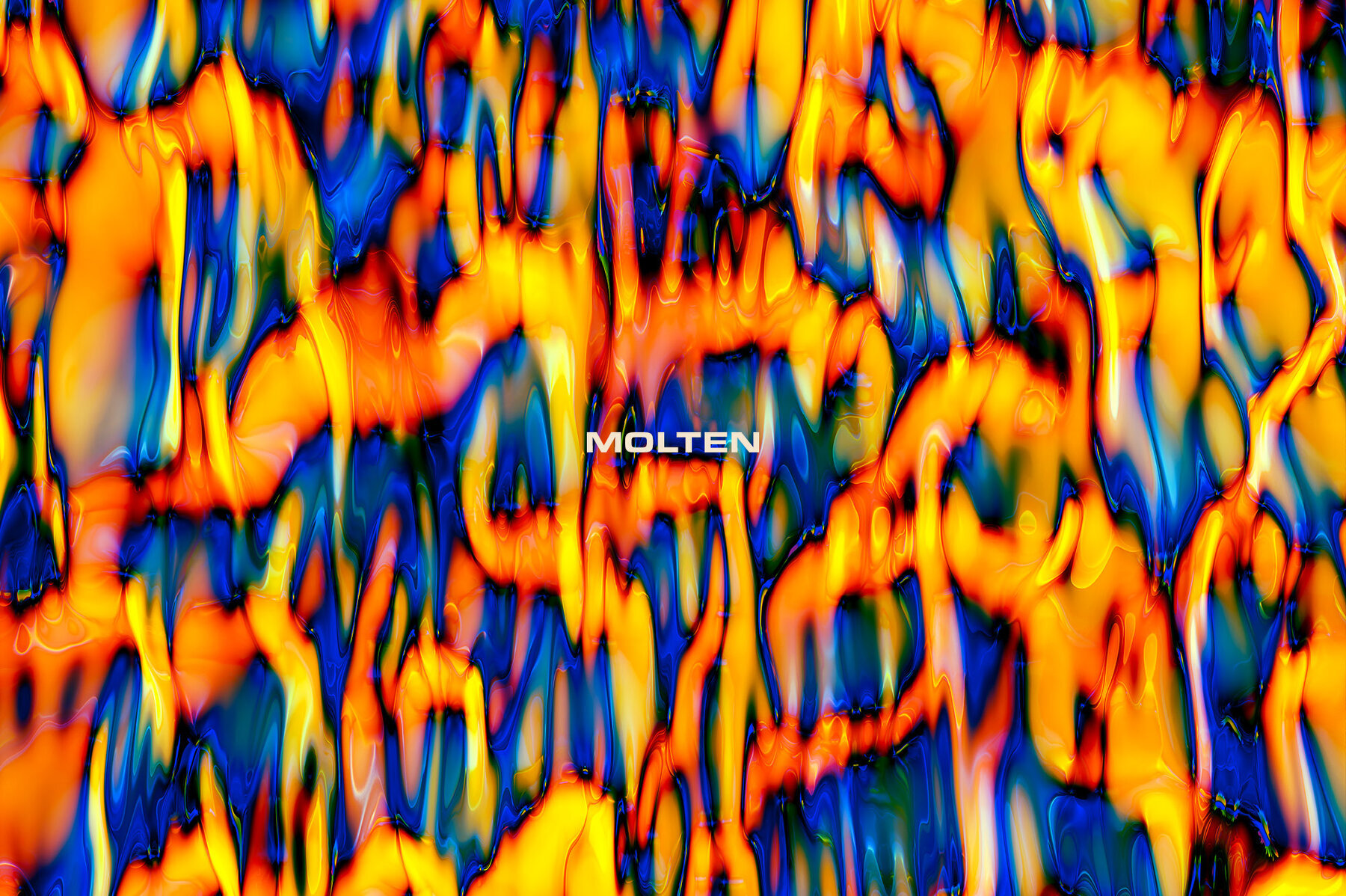 Molten     Fluid Metallic Textures 3