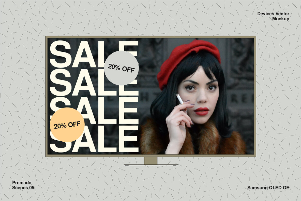 Outline Device Mockups   12 Patterns 10