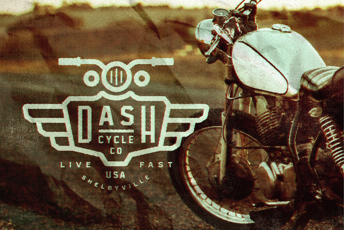 Time worn Print Effect 5