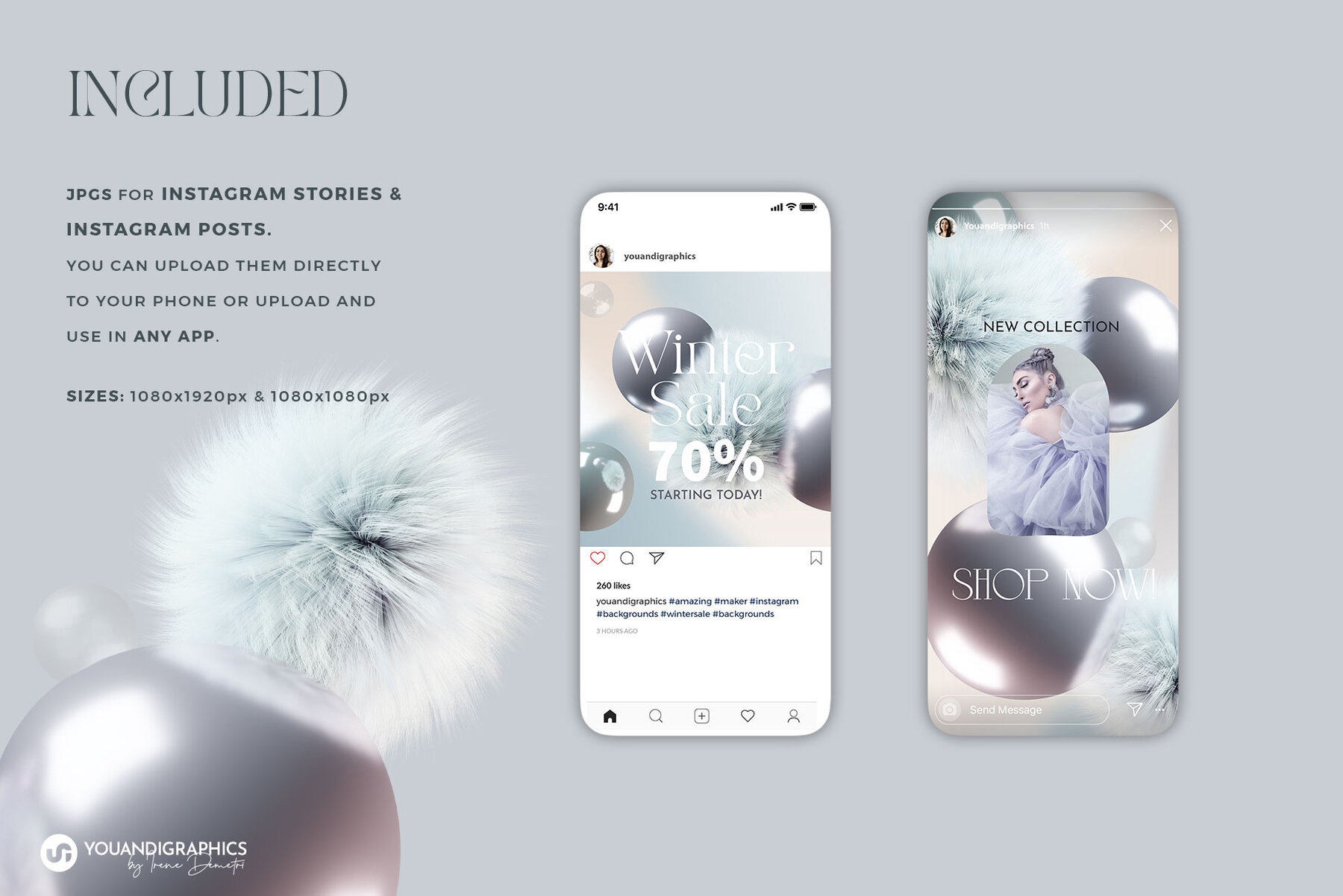 Winter Cozy Backgrounds   3D Scenes 6