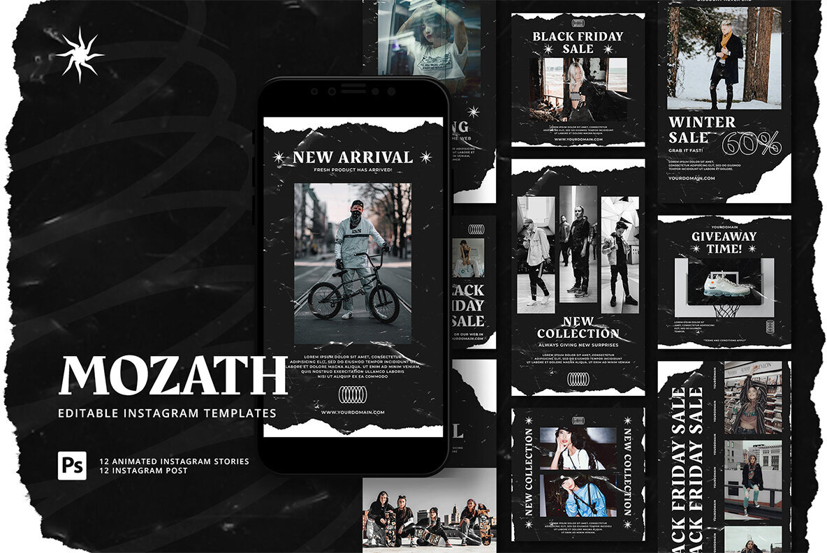 Mozath   Instagram Templates 1