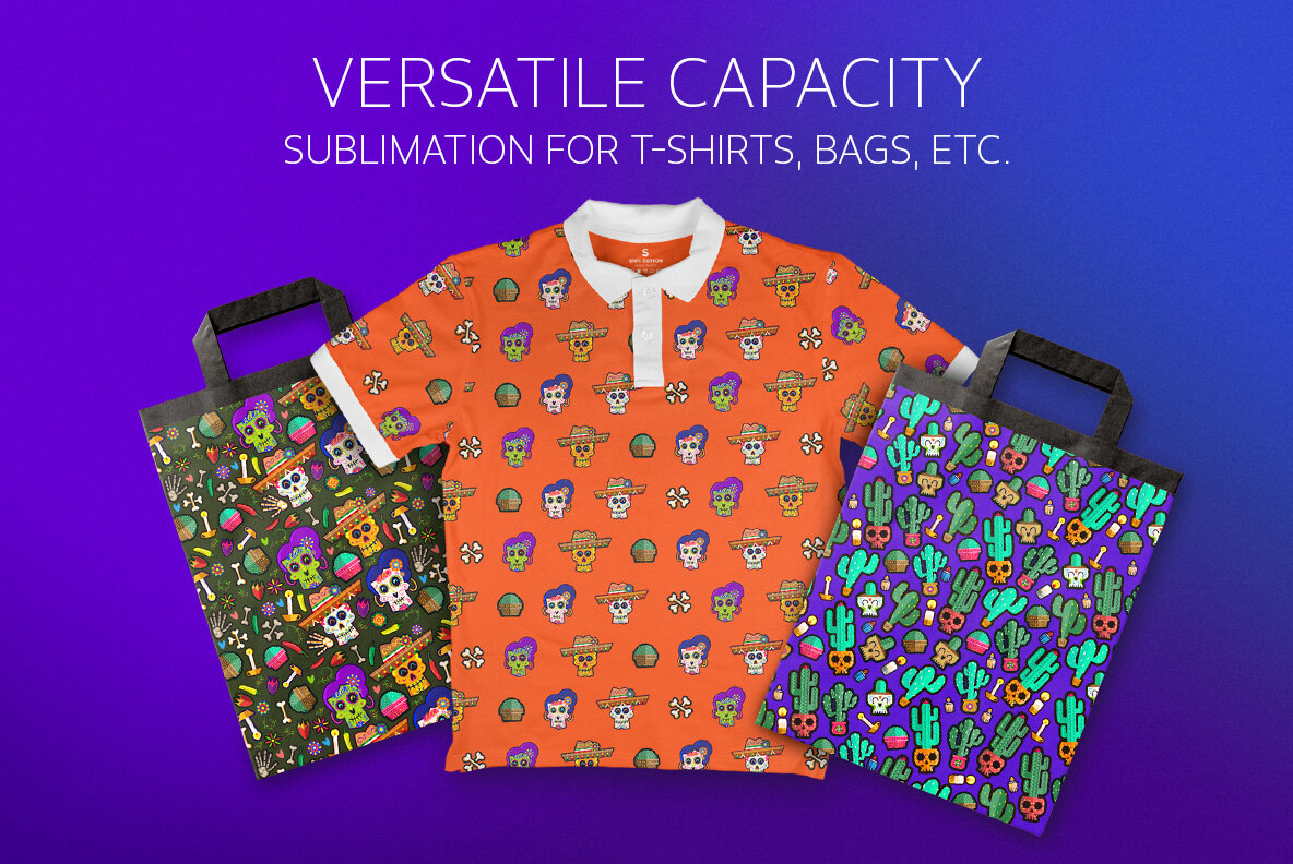 Day of The Dead Pattern Illustrations 9