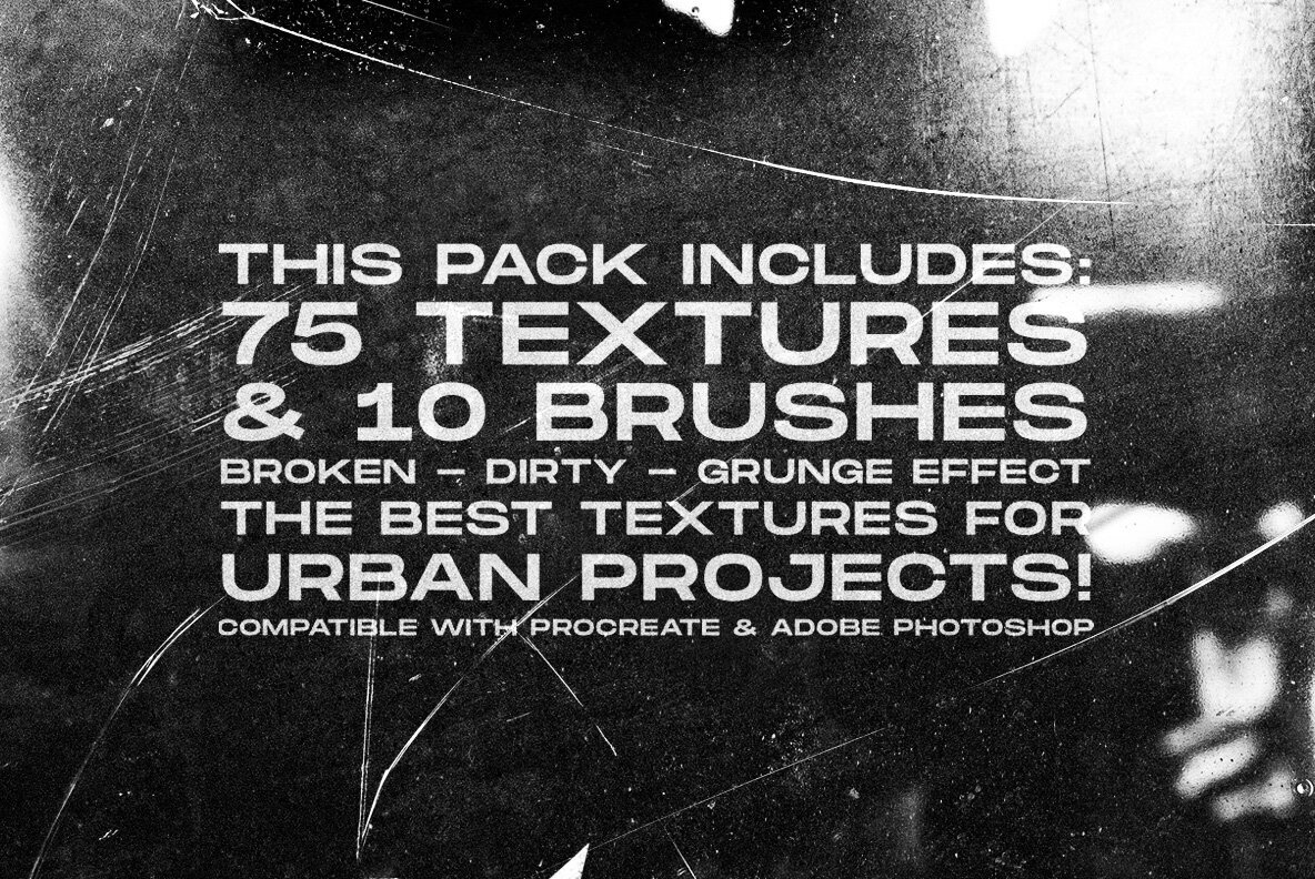 Broken and Dirty Glass Textures 3