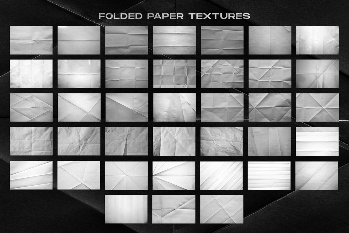 Folded Paper Textures Collection 4
