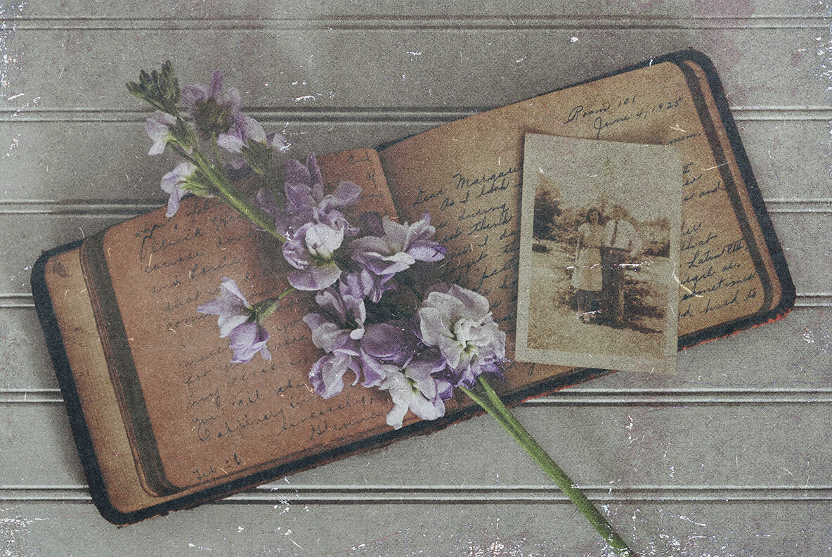 Vintage Book Photo Effect 8