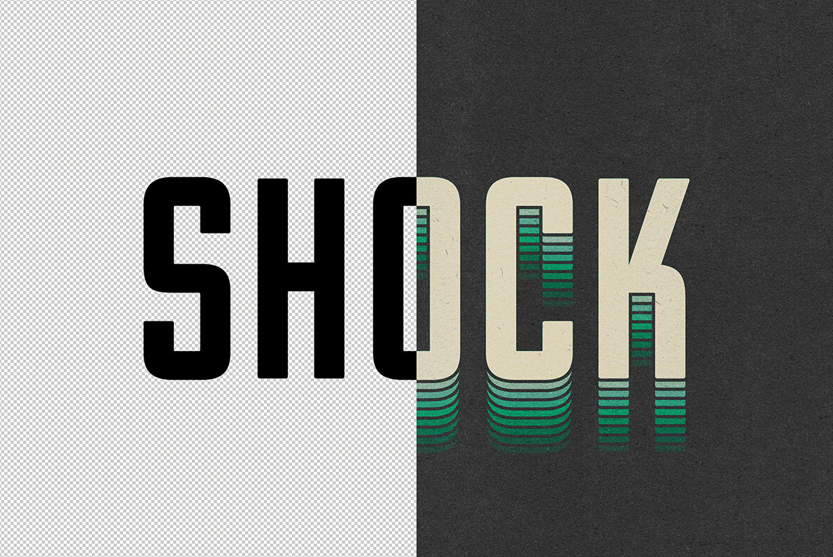 Layered Text Effect 5