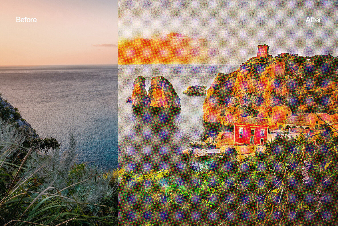 Vintage Postcard Photo Effect 8