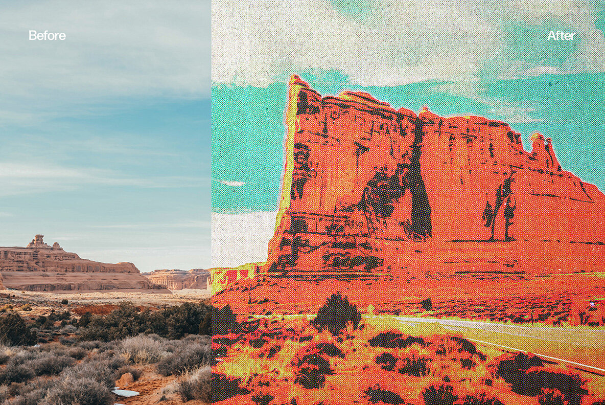 Vintage Postcard Photo Effect 10