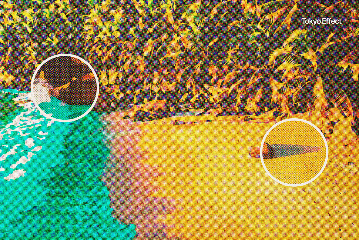 Vintage Postcard Photo Effect 11