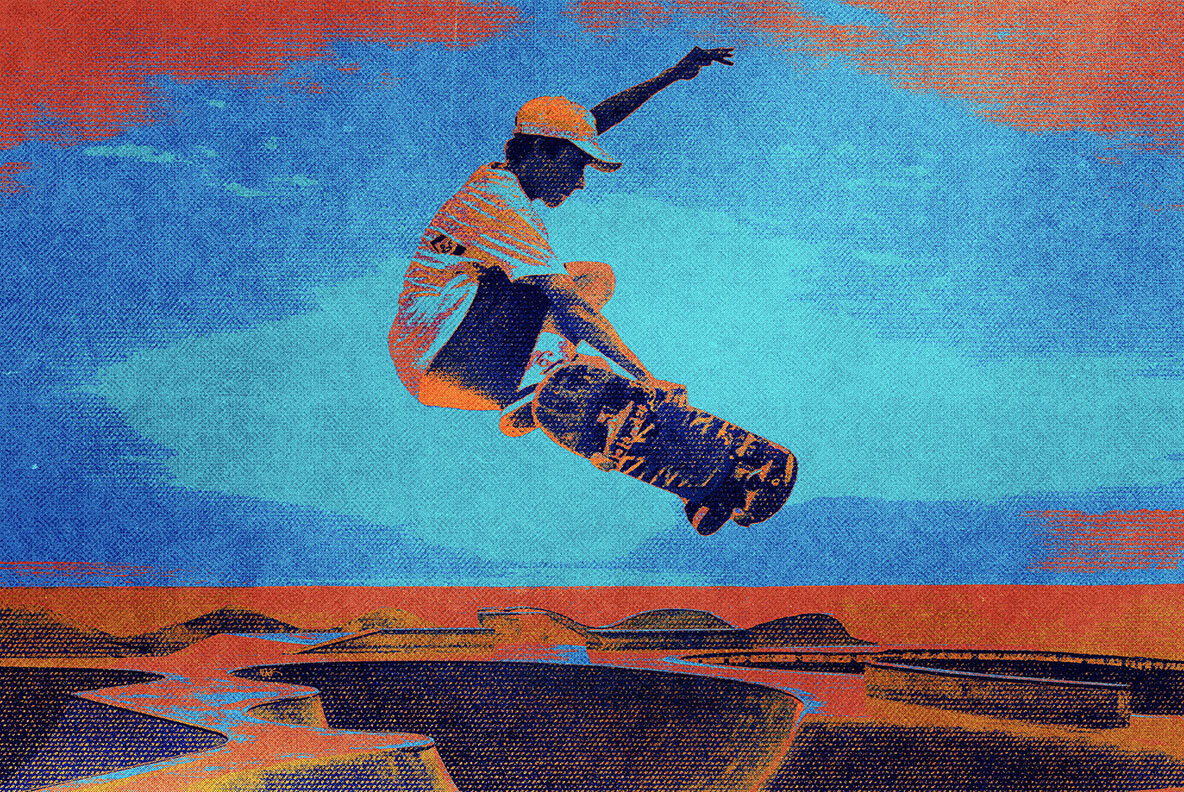 Neon Cotton Photo Effect 4