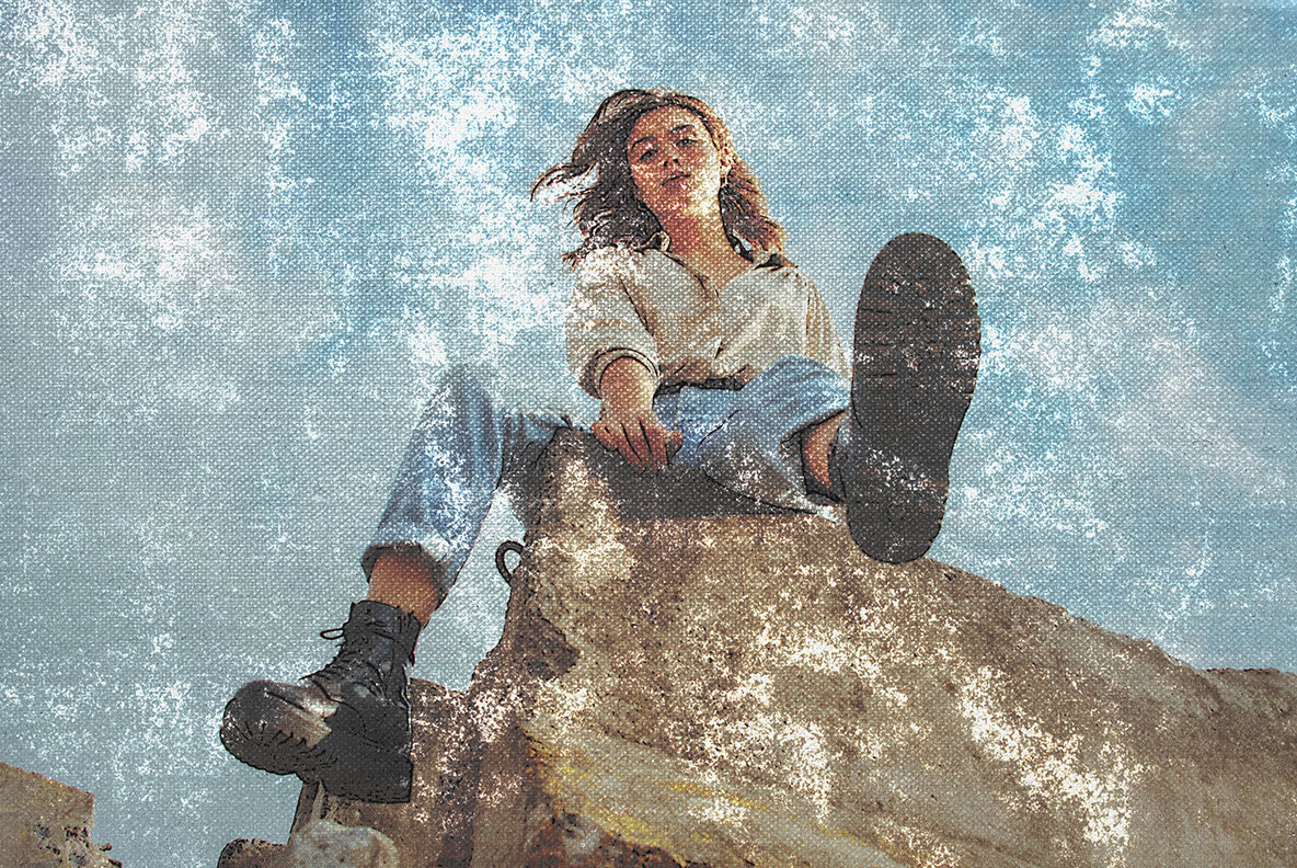 Worn Book Photo Effect 4