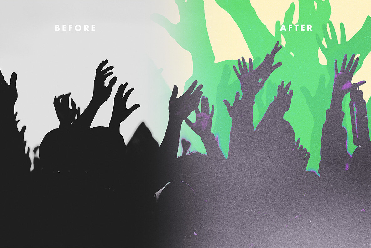 Neon Negative Photo Effect 6