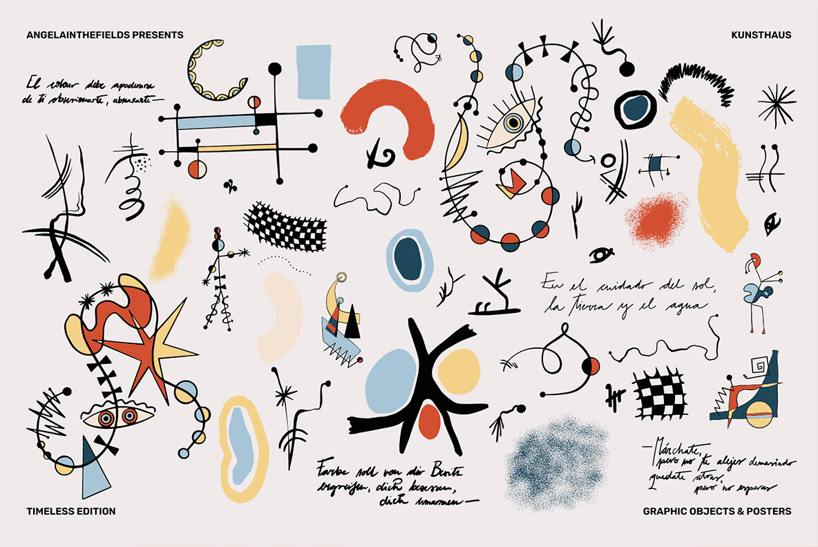 Retro Expressionism Objects 5