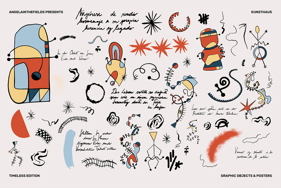 Retro Expressionism Objects 8