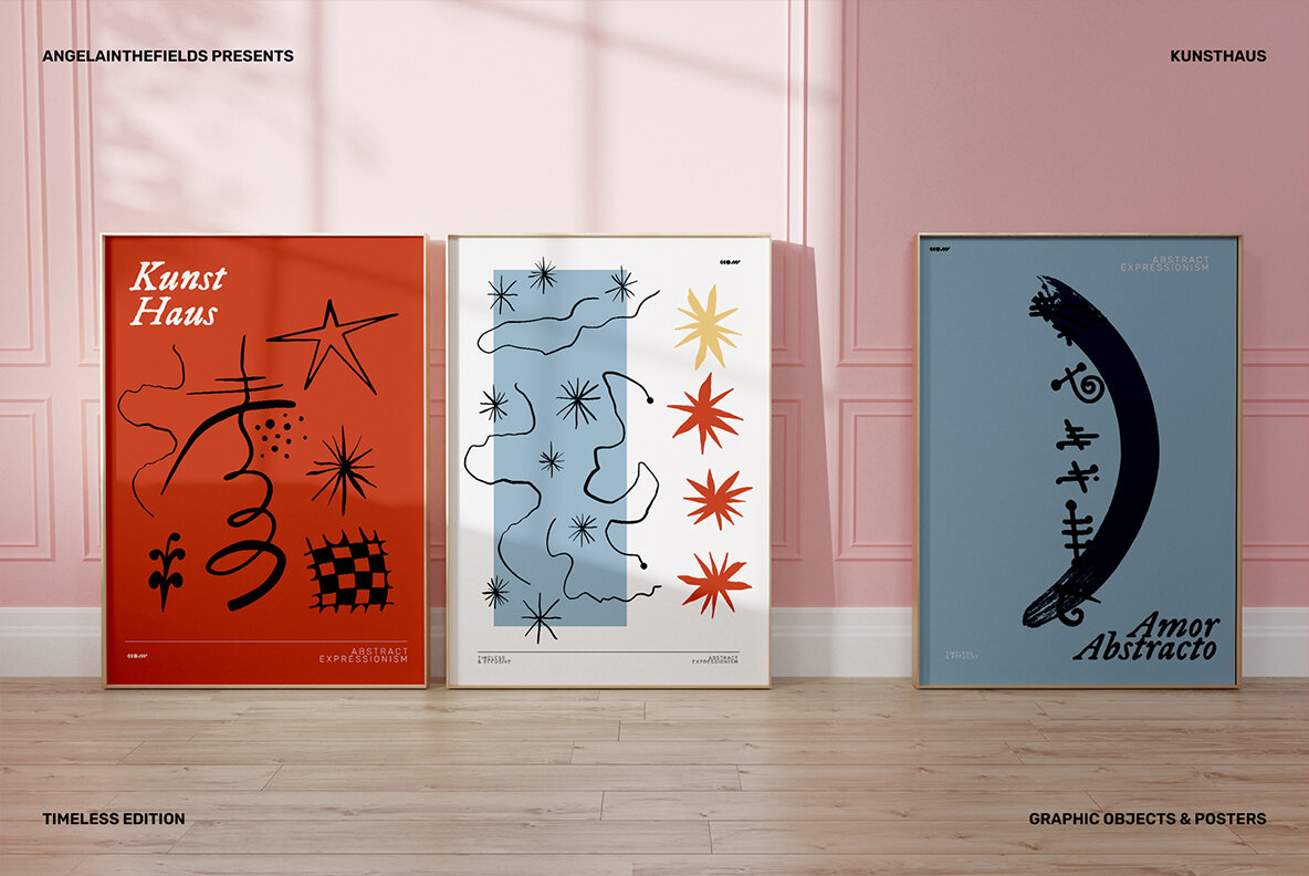 Retro Expressionism Objects 9