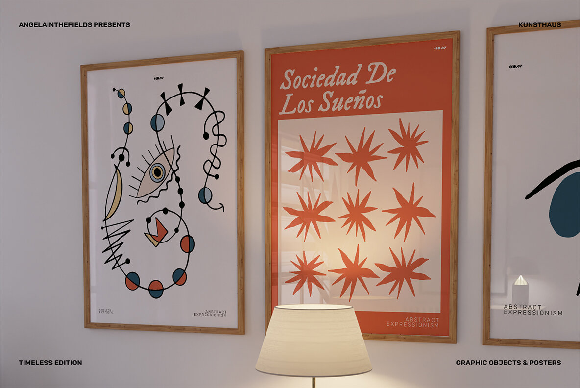 Retro Expressionism Objects 12