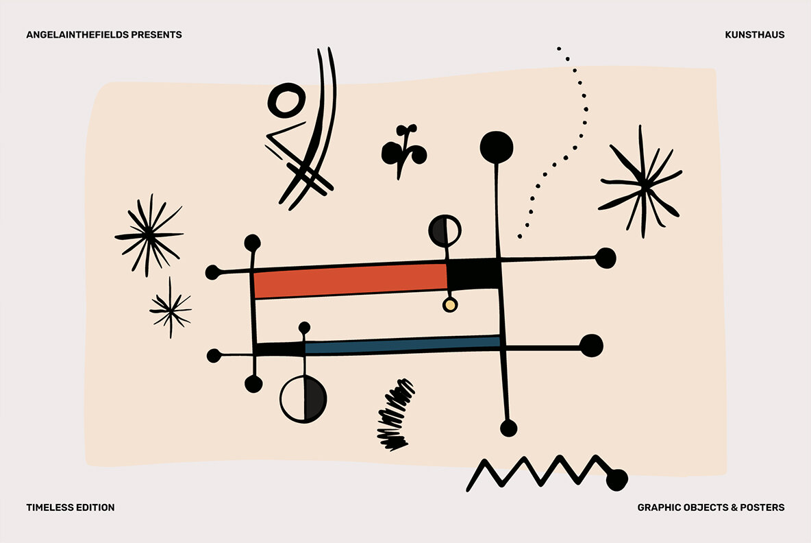 Retro Expressionism Objects 15