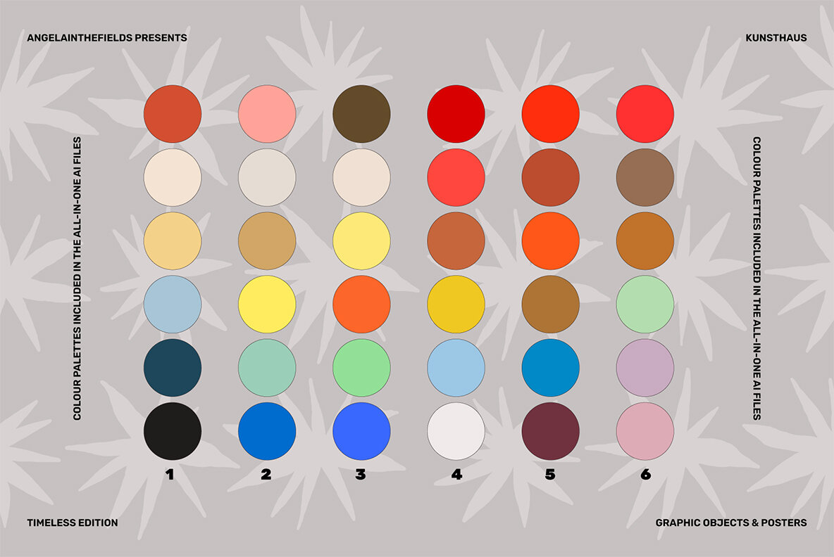 Retro Expressionism Objects 17