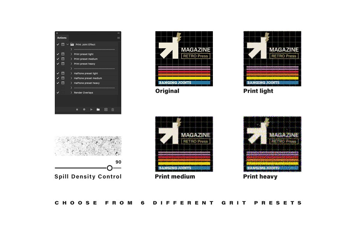Print Joint Effect Action 4