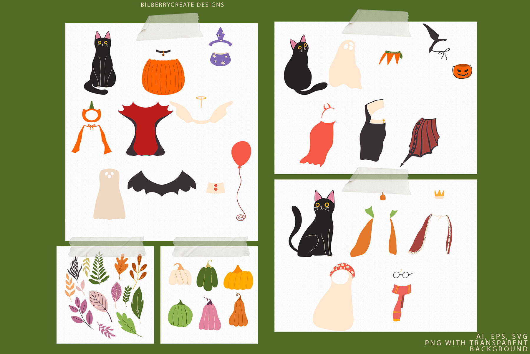Trick or Treat Art Set 12