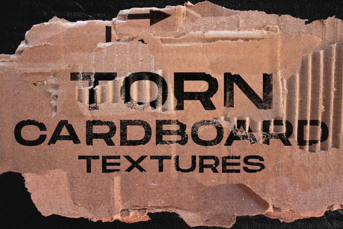 Torn Cardboard Textures 1