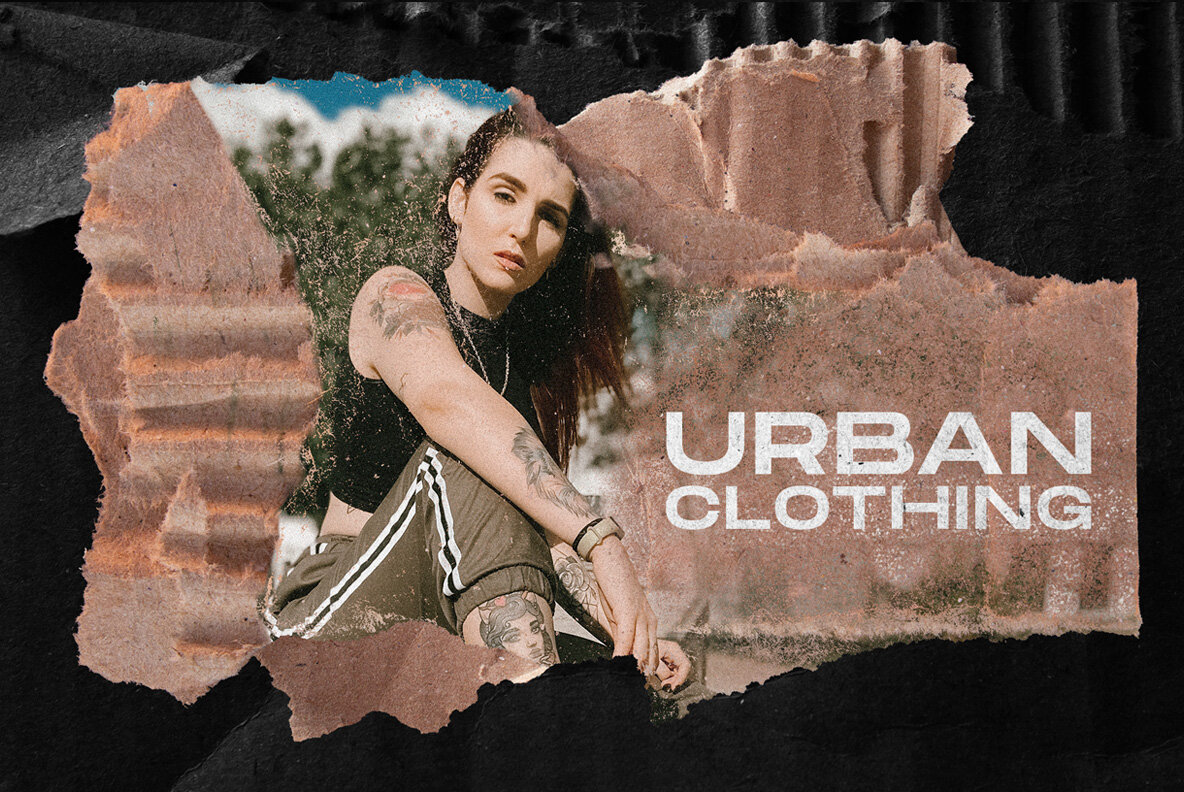 Torn Cardboard Textures 5